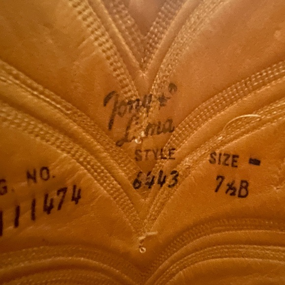 Brown Leather Cowboy Boots - Picture 9 of 9